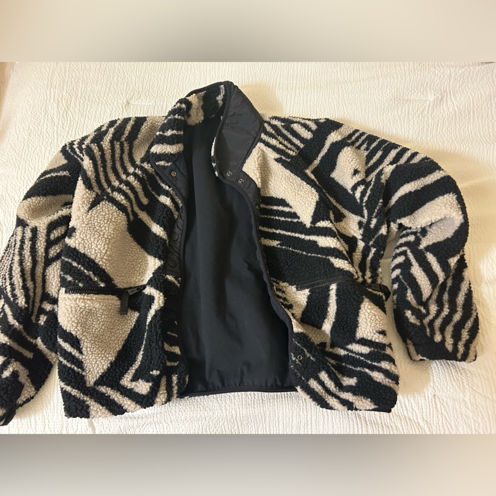 Striped Free People jacket